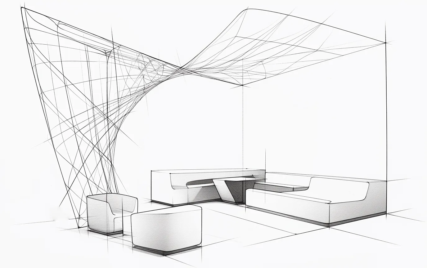 Exhibition sketches gallery image 1